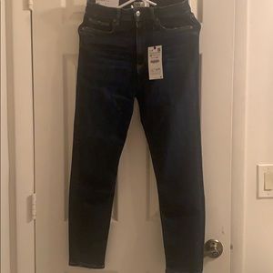 NWT Zara jeans [80’s high waist]size 42 (US10)